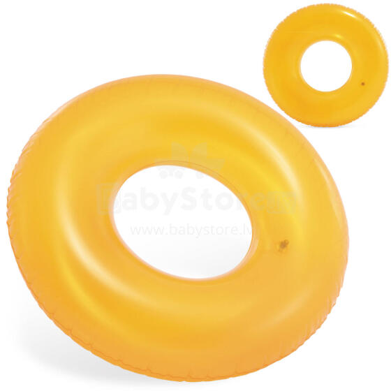 Peldēšanas riņķis oranžs 76 cm INTEX 59260