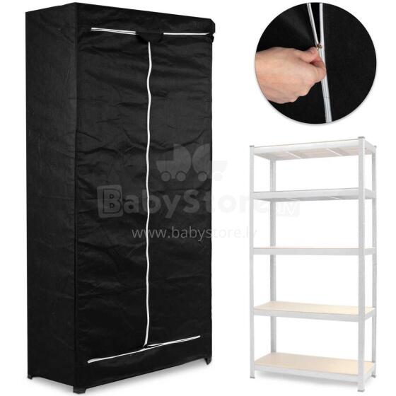 Protective cover for shelf 180 x 90 x 40 cm black