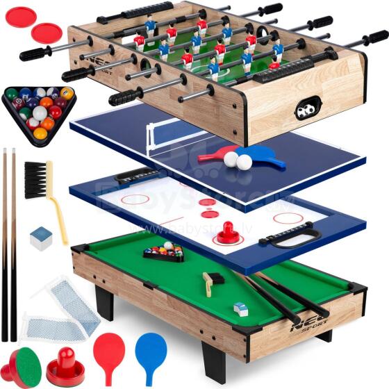 Multi Game Table 4 in 1 80x43x30cm NS-800 Koka