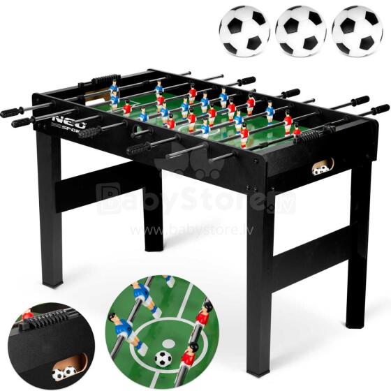 Настольный футбол Neosport 118x61x79 см NS-805 черный