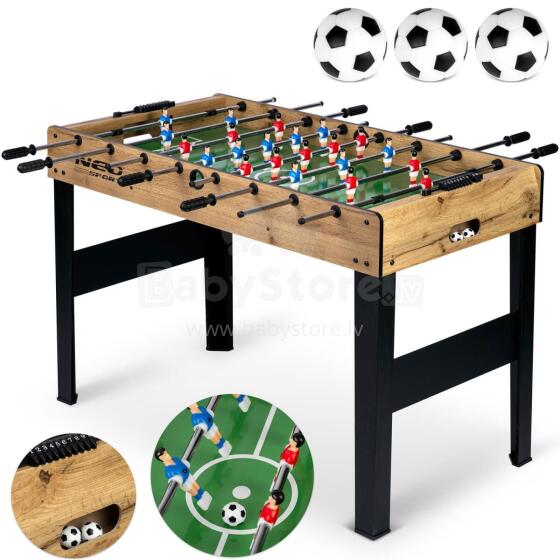 Neosport galda futbols 118x61x79cm NS-805 koka
