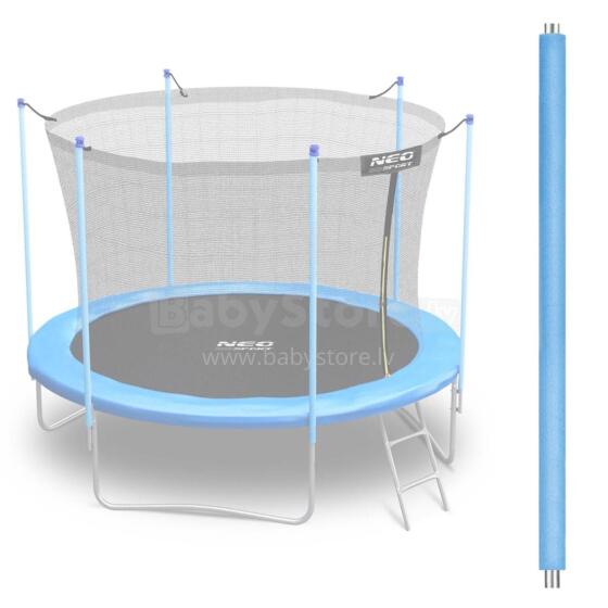 Upper pole for trampoline with inner net 6 ft blue Neo-Sport
