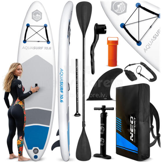 SUP dēlis Aquasurf 320 x 84 x 15 cm Neo-Sport 170200
