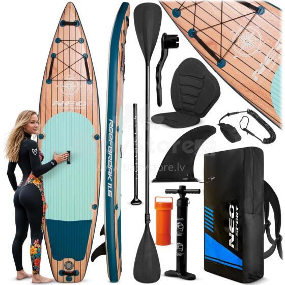 SUP доска Reefbreak 350 x 81 x 15 см Neo-Sport 170304