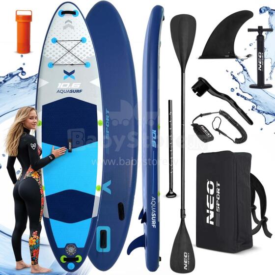 SUP dēlis Aquasurf 320 x 84 x 15 cm Neo-Sport 170206