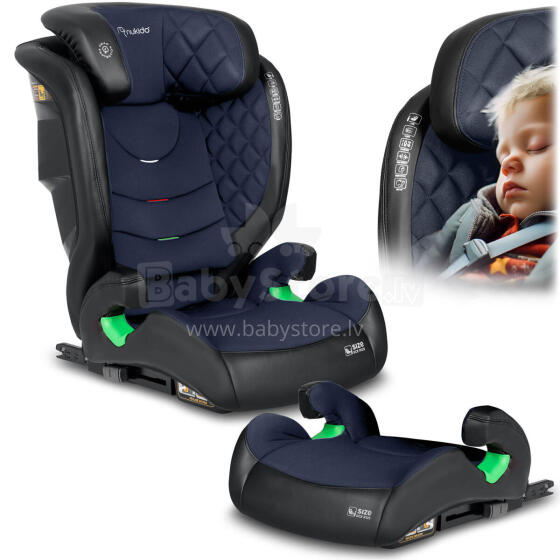 Nukido Louis Car Seat Black-Blue 15-36 kg ISOFIX