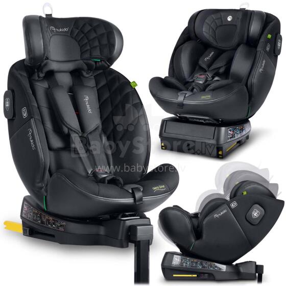 Nukido Aero Line Car Seat Black 0-36 kg ISOFIX