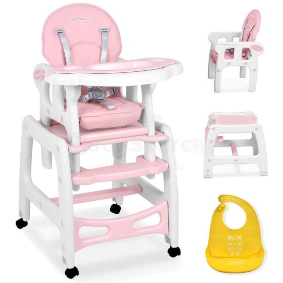 5-in-1 Feeding Chair Sinco Pink