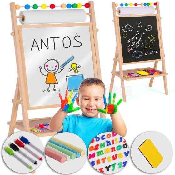 Magnetic Chalkboard Rotating Ricokids