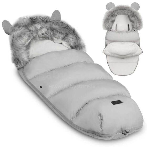 Ricokids Elmi Winter Footmuff Art.271126  Grey Тёплый спальный мешок для коляски/санок