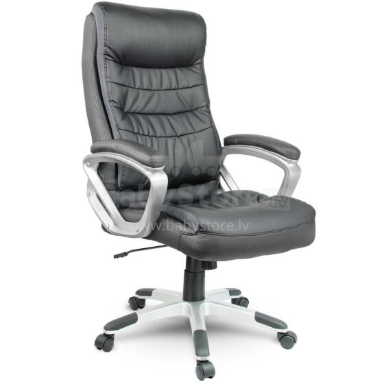 Sofotel EG-226 Melna Ādas Biroja Krēsls