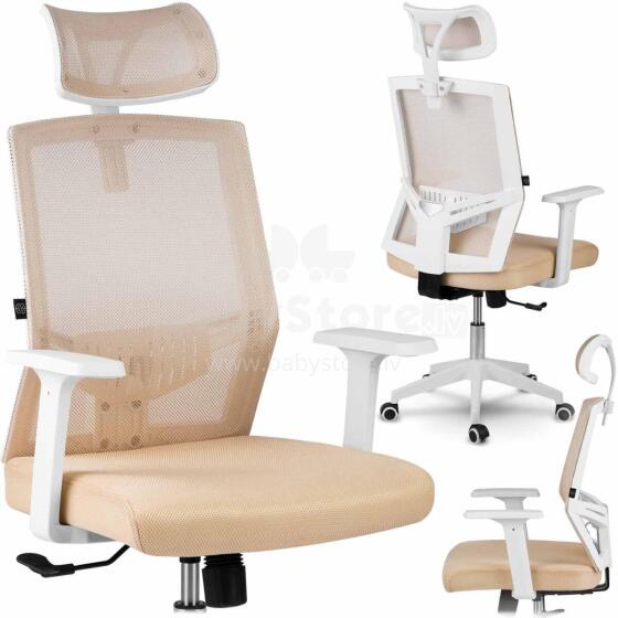 Office chair with micro mesh Sofotel Rotar beige