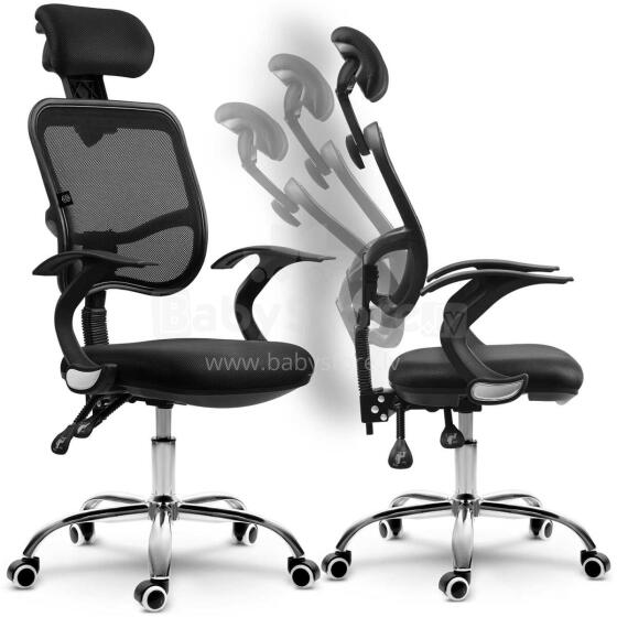 Office chair with micro mesh Sofotel Riga black