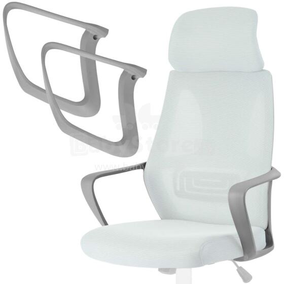 Armrests for the Prague Chair Gray