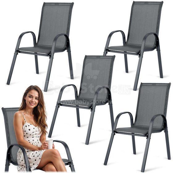 Sofotel SO-980 Textile Garden Chairs Set of 4