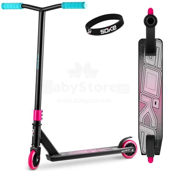 SOKE Go! Stunt Scooter Pink Blue