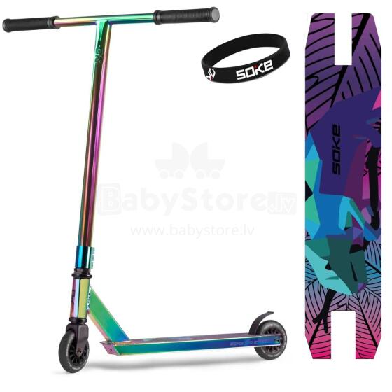 SOKE EVO Ielu Stunt Scooter Neohroms
