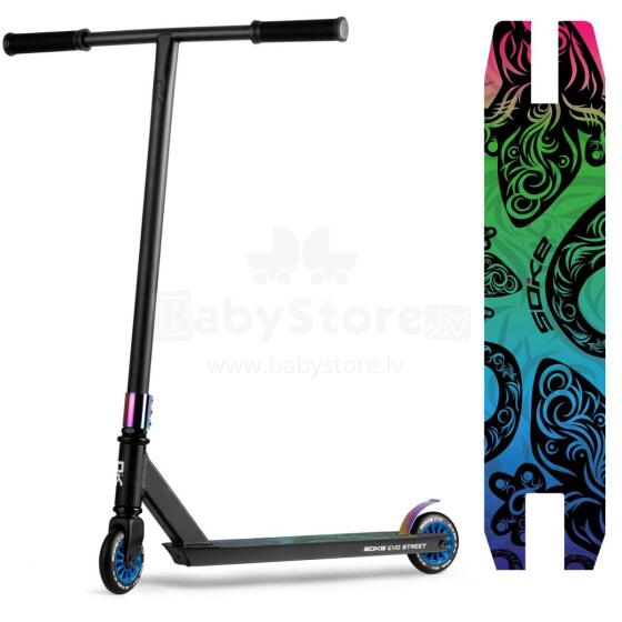 SOKE EVO Street Black Stunt Scooter