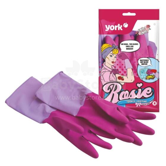 Aromatizēti gumijas cimdi ROSIE &amp;quot;M&amp;quot;