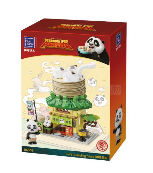 Pantasy klotsikomplekt Kung Fu Panda Po pelmeenipood 195 tk