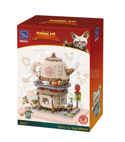Pantasy klotsikomplekt Kung Fu Panda Meister Shifu teeputka 335 tk