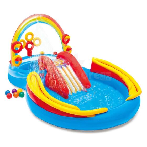 Надувная игровая площадка Радуга 297 x 193 x 135 см INTEX 57453