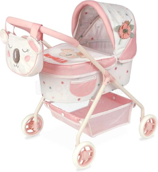 DeCuevas Toys Koala Art.86079 Leļļu rati ar somu