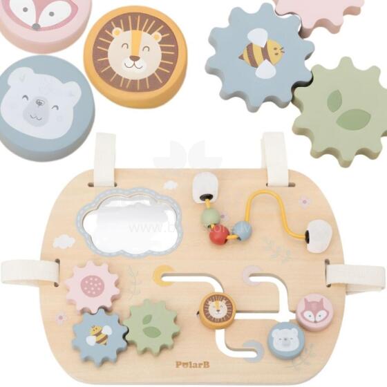 VIGA Wooden Manipulative Board Multifunctional