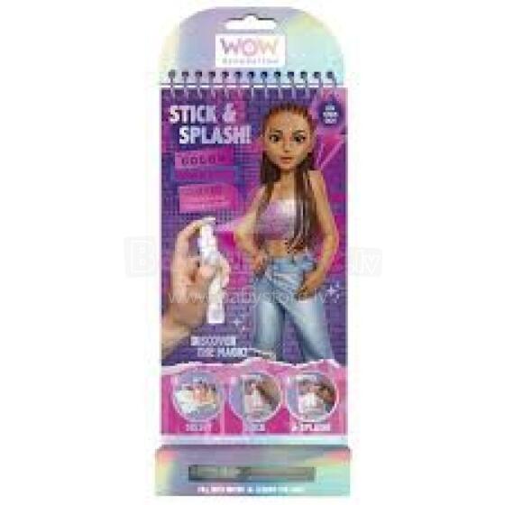 WOW GENERATION radošais krāsu gleznošanas komplekts Stick and Splash, WOW00142