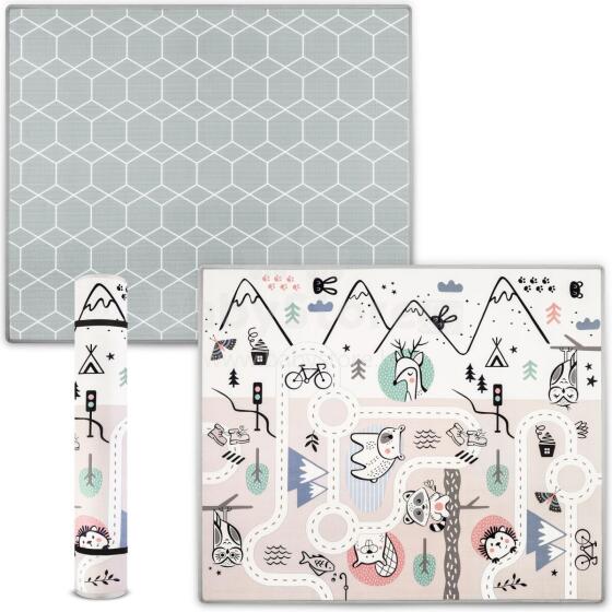 Educational foam mat rollable 180 x 150 x 1.5 cm Nukido NK-342