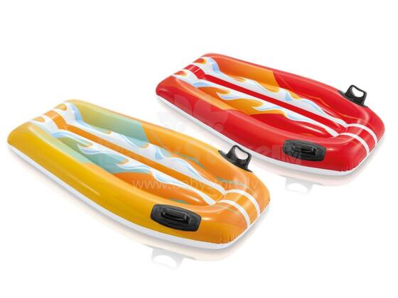 Inflatable swimming float 112 x 62 cm INTEX 58165 orange