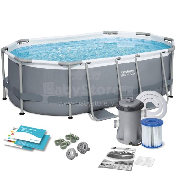 Bestway 5614A 305 x 200 x 84 см Каркасный бассейн 10 в 1