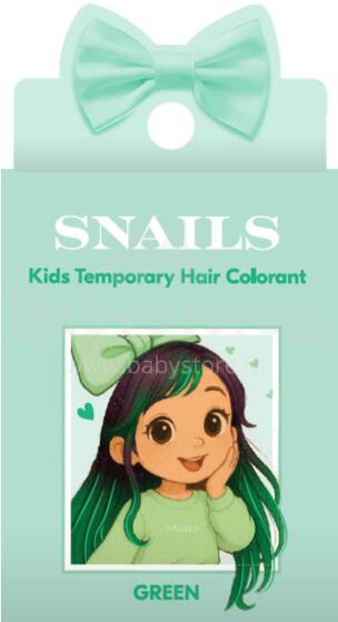 Мел для окрашивания волос Snails, зеленый
