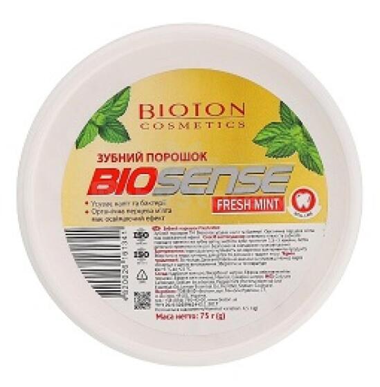Zobu pulveris Fresh Biosense 75ml
