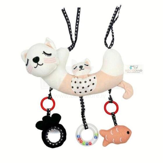 2377 PLUSH KITTY PENDANT BL237