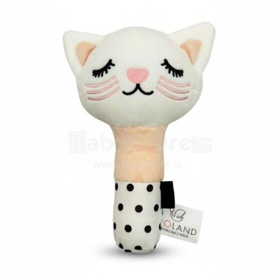 2384 KITTY SQUEAKY TOY BL238