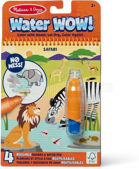 MELISSA & DOUG Water Wow - Jungle Water Reveal Pad