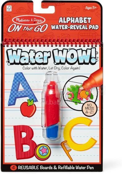 MELISSA & DOUG Water Wow! - Alphabet