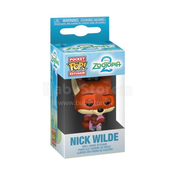 FUNKO POP! Keychain: Disney: Zootropolis 2 - Nick Wilde