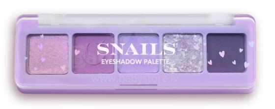 Snails acu ēnu palete, violeti toņi
