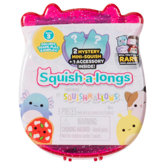 SQUISHMALLOWS SQUISH-A-LONGS blind 2-pack, 2,5 cm
