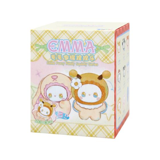 LOVELY EMMA Мягкий брелок-сюрприз - Fuzzy Family Squishy Series