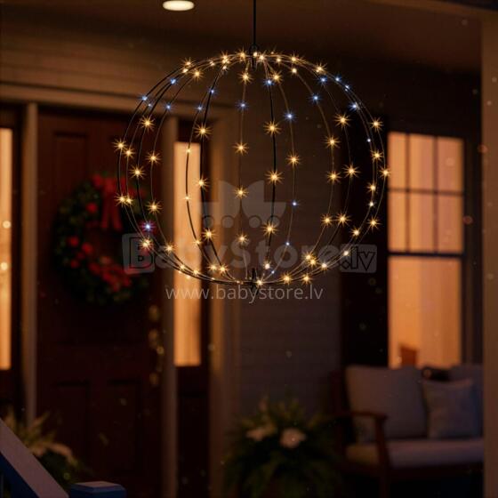 LED gaismas bumba 112 LED silti baltā Springos CL1235
