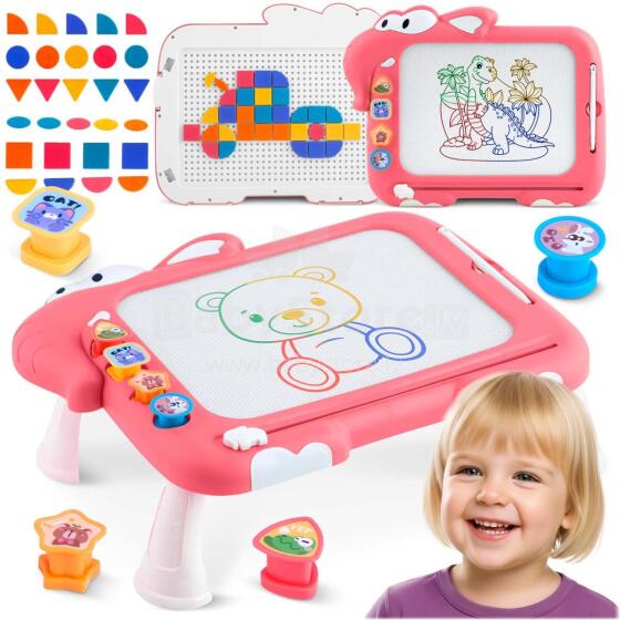 Магнитная доска для рисования, пазл-стол для детей, танграм Ricokids RK-823