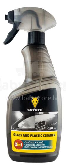 Coyote stikla un plastmasas tīrītājs 650 ml
