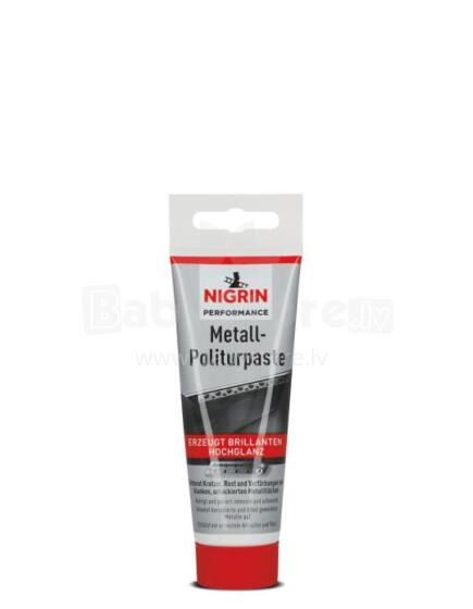 NIGRIN Performance metāla pulēšanas pasta 75 ml
