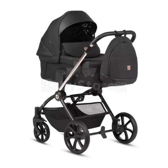 Tutis Gio Plus Art.135 Nero Универсальная коляска 2 в 1