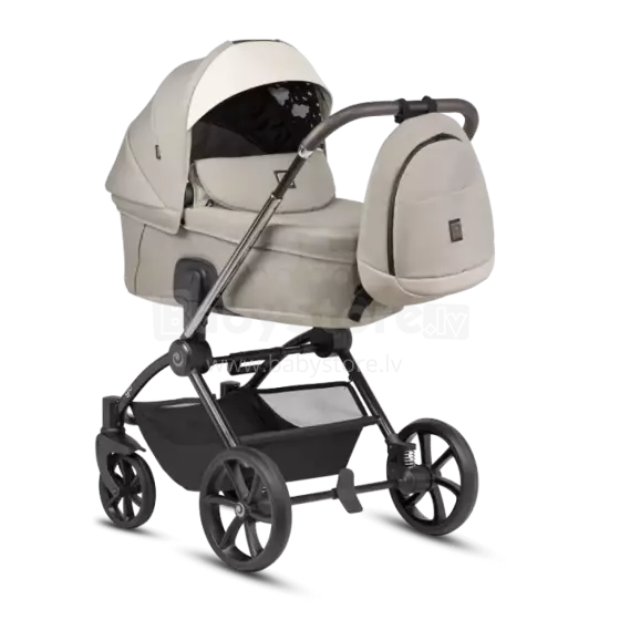 Tutis Gio Plus Art.180 Beige Universālie kulbu ratiņi divi vienā