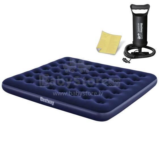 Gaisa matracis 203x183x22 cm ar pistonu sūkni Bestway 67004