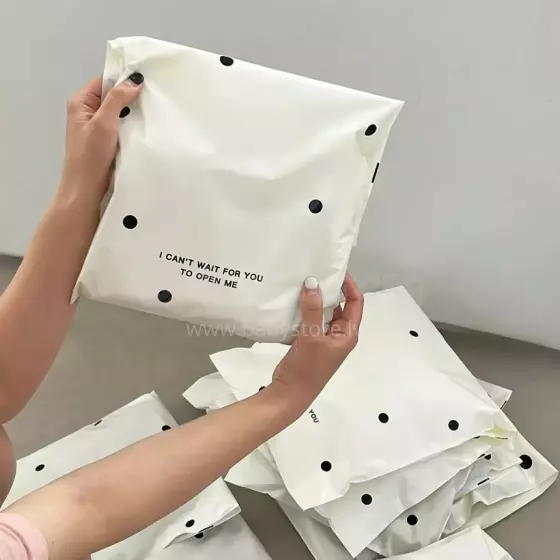 Home Company Dot Courier Bags Art.256051 Пакетик для запоковки 25x35 см,1 шт
